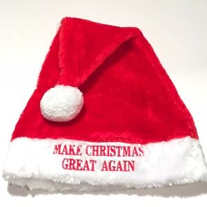 Make Christmas Great Again Santa Hat Donald Trump